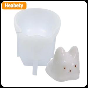【2-3 ngày giao hàng】 Pudding mèo nến Khuôn Silicone DIY trừu tượng để làm hương thơm sáp đậu nành handmade xà phòng đất sét thạch cao Epoxy nhựa lễ hội Quà Tặng