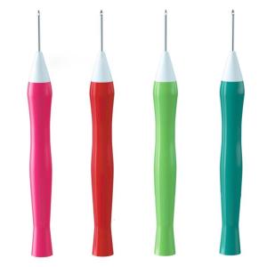 Embroidery Cross-Stitch Cloth Tools for Punches Punch Knitting Rug Yarn Punch Large Embroidery Pen