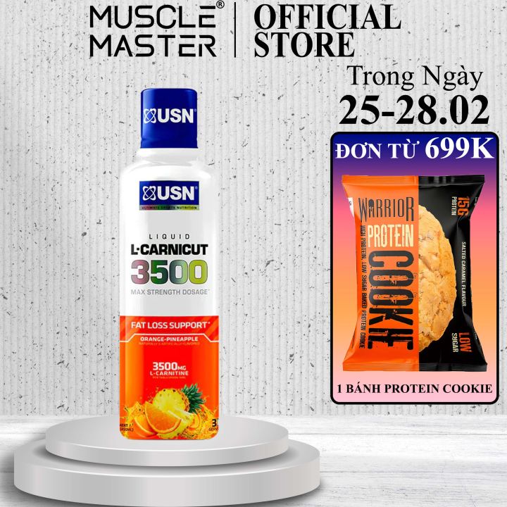 Chai Nc Gim M T Nhin Mnh USN L-Carnitine 3500mg 30 Ln Dng Chai  Nc Gim M Cho Ngi Bn Rn Chai Nc Gim Cn Hng V Blue Raspberry -  Lazada |