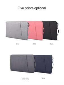13/14/15 inch Portable Zipper Soft Sleeve Women Men Laptop Protective Handbag Pouch Bag Notebook Computer Carrying Case