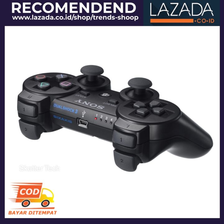 STIK PS3 Playstation 3 - Joystick PS 3 - Controller PS3 Original Pabrik Getar - Sony Playstation PS3 Stick DualShock Wireless Controller / Gamepad Joy Stik PS 3 / Sony Stik PS3
