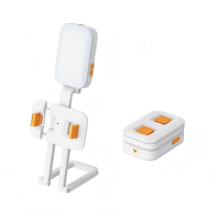 Convenient Phone Full-color RGB Fill Light Portable Led Light Ring With Tripod Selfie Led Light Photography Video Shooting Light