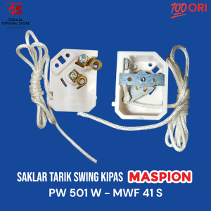 Switch Swing MASPION Original - Saklar Tarik Swing Kipas Angin MASPION PW 501 W - MWF 41 S
