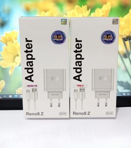 Charger HP OPP RENO8 Z 80W Adapter Super VOOC Support Fast Charging