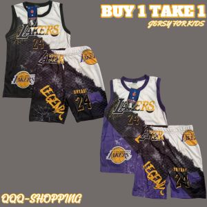 【BUY1 TAKE1】#141 Kids Basketball Jersey Set for Ages 2-8 with Comfortable and Breathable Fabric