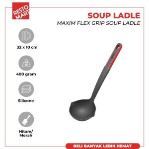 Flex Grip Spoup Ladle / Sendok Sup MAXIM Nylon (1535028)(F6)
