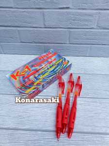 Pen Gel Kenko K1 0.5mm/ Retractable Gel Pen K-1 0.5mm / Pen Cetek - TikTok Cair K 1 tebal 0.5 mm ISI PER [6/12 PCS]