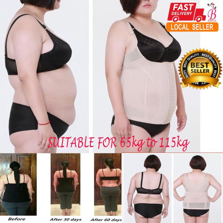 Women Plus SIze Floral Bodysuits Shapewear Underwear Strap