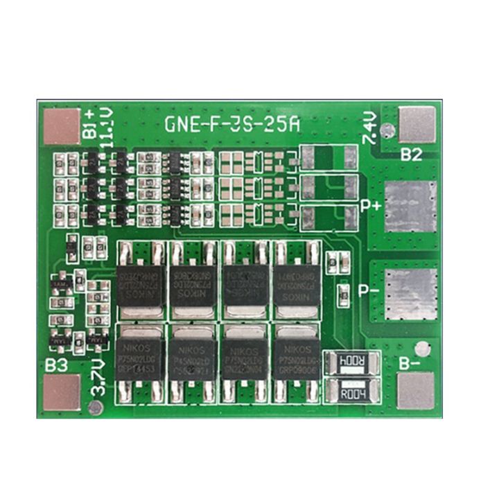 1 PCS Protection Board BMS Lithium Battery Charger 3S 12V 25A with ...