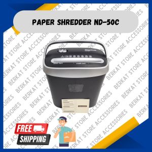 Paper Shredder Needtek ND-50C / Penghancur Kertas Needtek ND50C