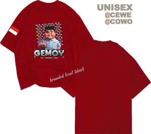 Bd Kaos All In Gemoy Prabowo kaos kata2 viral Kaos Atasan trending Kaos Distro Murah