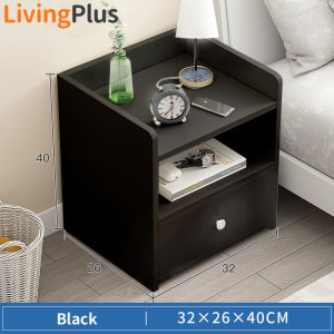 Meja Tepi Katil Bedside Table Side Table Drawer Storage Bedroom Nightstand Bed Side Table With Locker Bedside Shelf