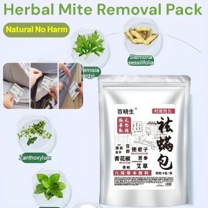 Herbal Mite Removal Pack Eight Kinds Of Chinese Herbal Mite Killer Anti-Mite Dust Mite Removal Bag Natural No Harm For Baby And Mom