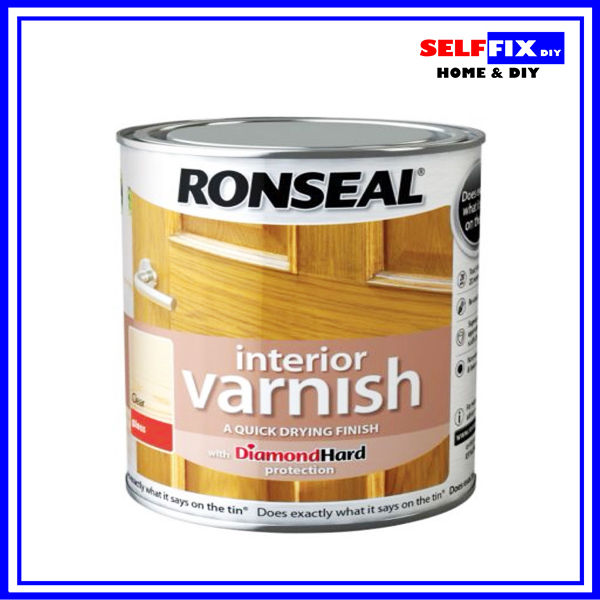 Ronseal Interior Varnish 250ml (Clear Gloss) Lazada Singapore