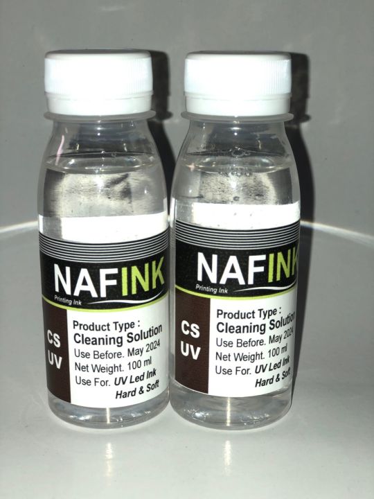 Head Cleaner Pembersih Tinta UV LED Ink UV Curing Ink Hard dan Soft 100ml 100 ml