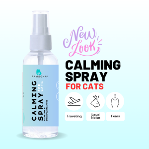 PAWSONA Cat Calming Series | Spray 100ml | Diffuser Refill | Collar | Reduce Stress Anxiety Scratching Feline Pheromone Helps Calm and Control Behaviour | Urine Spraying Marking | Tenang Kucing Stress Cakar Ganas Kencing Merata