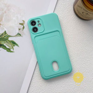For iPhone 17 Pro Max Case TPU Shockproof Card Slot Arc Soft Phone Case For Plus 16e 16 15 Cover Aesthetic Korean Cute