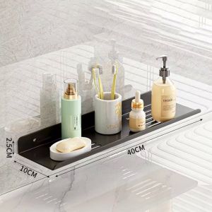 Metal Bathroom Toilet Rack Wall Mount Shelving Shelf Kitchen Organizer Storage Rustproof