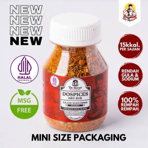 Dospices [mini size] Healthy Dry Rub | Bumbu Marinasi Rendah Kalori (Original) 55 Gram Bumbu Rempah-Rempah