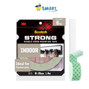 (1BIJI)3M INDOOR MOUNTING TAPE 25MMX4M 110-M25