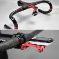 Barfly Sepeda Alloy untuk XOSS G+ Gopro Garmin Bryton Cateye Extender Mount Holder Alloy Front Bike Stem Extension. 
