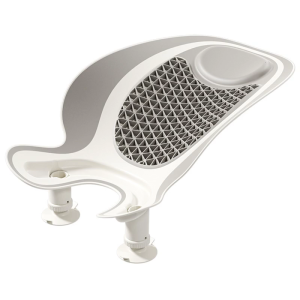 Space Saving Baby Butt Washing Stand for Gentle Skin Protections Ergonomic Baby Bath Support Seat with Drain Hole