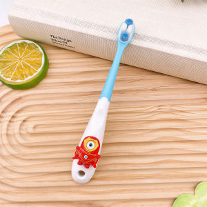 Children Toothbrush 6 to 12 Years Old Soft Bristles 1 to 6 Years Old Minions Cute Cartoon Small Head Toothbrush Soft Bristles Premium