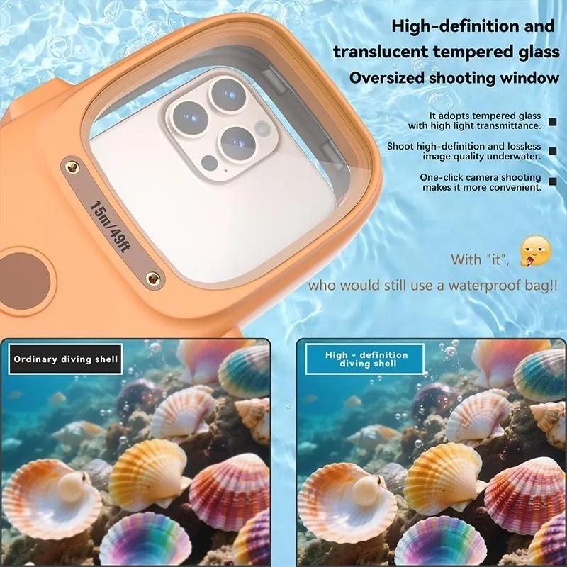 Water Resistant 12 Pro Max Underwater AxisGo Underwater Housing