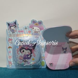 NOTE BOOK AIR GLITER / GANTUNGAN KUNCI BUKU MINI AIR SANRIO