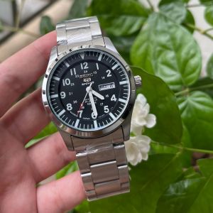 ĐỒNG HỒ NAM SEIKO MÁY CƠ NHẬT DÂY THÉPĐÚC ĐẶC KÍNH SAPHIRE CHỐNG XƯỚC CHỐNG NƯỚC