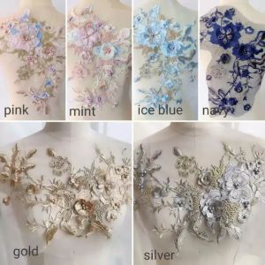 Lace bordir bunga 3d import