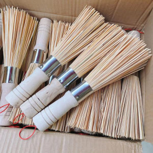 BOSSLU Sapu Pembersih Wajan / Kuali Tradisonal Bamboo Cooking Clean Tool Serbaguna