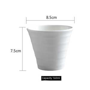 DAFIFY Porcelain Ramekins for Baking Crème Brulee Souffle Dishes Cups