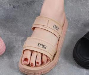 Sandal PCU Karet Platform Ban 2 motif Bisban Emboss Klosh LCR JSD-2301-3 36-41