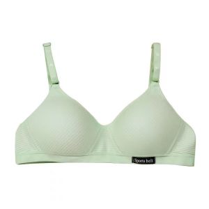 AMA NWE FASHION เสื้อชั้นในเนื้อผ้าฝ้ายสไตล์ญี่ปุ่น เสื้อในผู้หญิง บราผู้หญิงน่ารัก ไร้โครงสวนใส่สบาย