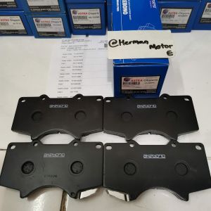 Kampas rem depan Brake Pad Akebono Original AN-690WK Toyota Fortuner VRZ SRZ gen3 - Hilux Double Cabin -