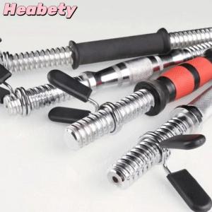 Heabety 25 28 30mm Barbell Clamp Spring Collar Clips Gym Weight Dumbbell Lock Standard Lifting Kit Barbell Lock