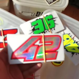 Cutting Stiker Nomor 42 Racing Noe