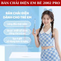 Bàn Chải Xoay Em Bé Umur 2002A Pro với 5 Chế Độ Làm Sạch Tặng 4 Đầu Chải Sạc Type C, cho bé từ 3 đến 12 tuổi. 