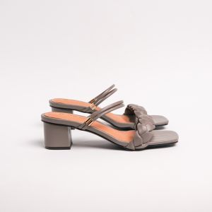 Zavatu Sendal Kepang Wanita Hak Tahu Big Size Jumbo 41 42 43 44 45 ZVT 338 Grey