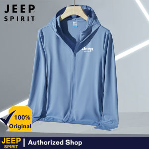 Jeep Tinh Thần Người Đàn Ông Của Mũ Chống Nắng UV Spf50 + Vải Nhẹ Vải visco thoáng khí Áo Khoác thể thao ngoài trời Đầu