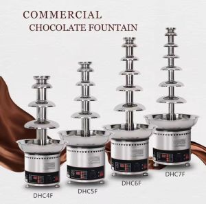 ✅พร้อมส่ง✅เครื่องทำน้ําพุช๊อคโกแลต น้ําตกช็อคโกแลตสแตนเลสเชิงพาณิชย์