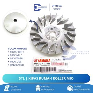 5TL KIPAS CVT RUMAH ROLLER MIO SPORTY / MIO SMILE / MIO SOUL FINO KARBU / GIGI LAWAN / KIPAS LAWAN