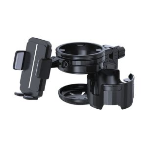 DEER 3 In 1 Baby Stroller Cup Holder Portable Multi-functional Bicycle Cart Bottle Rack Stroller Accessories Universal Phone Holder Baby Stroller