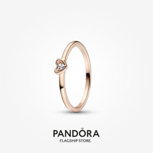 Pandora 14K Rose Gold Plated Radiant Heart Ring