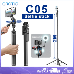 Tripod HP Kamera Remote Bluetooth 2 Meter Dengan Hand-Stabilizer C05