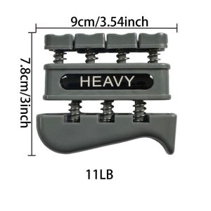 DOOUR Grip Strengthener Finger Strengthener Workout Equipment Portable Design Hand Strengthener Effective Ergonomic Handle Finger Exerciser For Musician