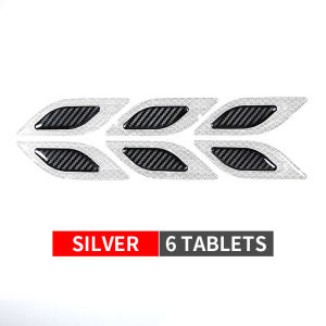 Stiker Reflektor Mobil Nyala Saat Malam Hari Dalam Gelap 6PCS