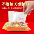 [12 Packs] CNY 4ply New Year Tissue Pack 55 sheets | Chinese Style Facial Tissue | Tissue Pack | Soft Pack | Skin Friendly 新年迎春印花抽纸四层中国风国潮面巾纸巾. 