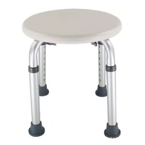 15MIN Safety 7 Gears Height Simple Installation Non-slip Adjustable Kids Aid Seat Waterproof Antirust Home Furniture Shower Stool Bathroom Stool Toilet Chair Shower Chair